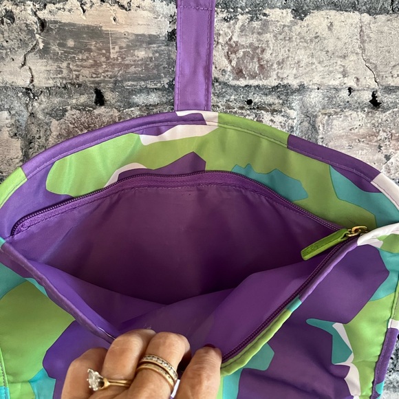 Travel/makeup/curling iron travel bag. Holds so much and very compact to pack - Picture 7 of 8